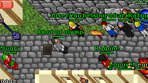 Amor of olymp on screen