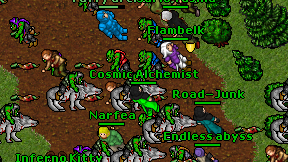Cosmic Alchemist on screen