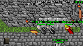 Hutige on screen