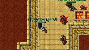 Nergal Asgard on screen