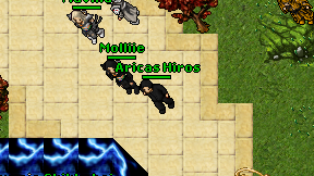 Aricas Hiros on screen