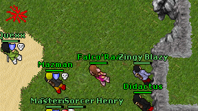 Falco'Raa on screen