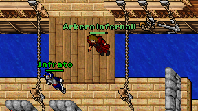 Arkero infernall on screen