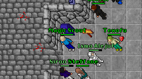 Magic Scout on screen