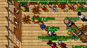 Lord Talian on screen