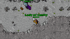 Lady of vanity on screen
