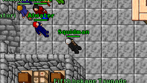 Squidman on screen