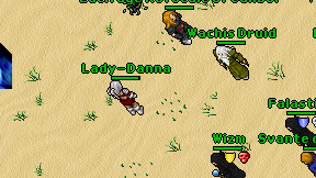 Lady-Danna on screen