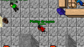 Philip dragon on screen