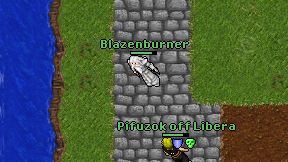 Blazenburner on screen