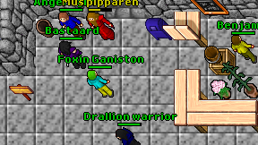 Drallion warrior on screen