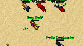 Dog Wolf on screen