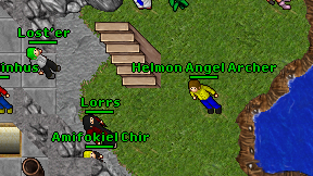 Helmon Angel Archer on screen