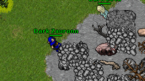 Dark Zauronn on screen