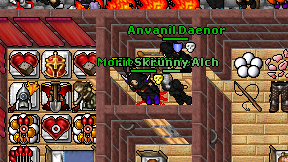 Daerian on screen