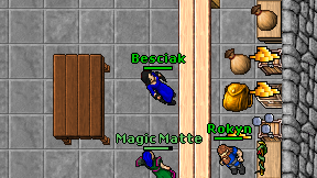Besciak on screen