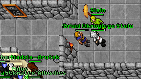 Slain on screen