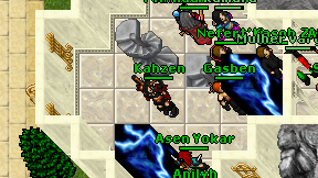 Kahzen on screen