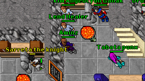 Lend Healer on screen