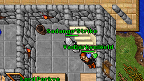 Sadango'Strike on screen
