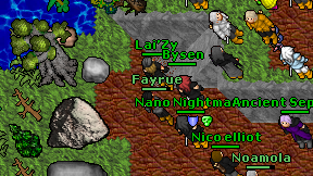 Fayrue on screen