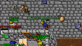 Fallen Barbarian on screen