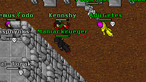 Maniac krueger on screen