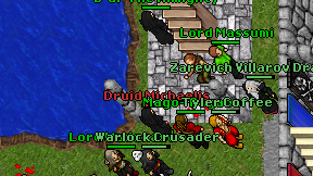 Druid Michaelis on screen