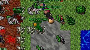Axeerian on screen