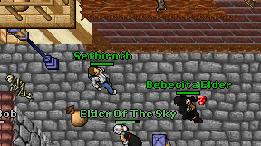 Sefhiroth on screen