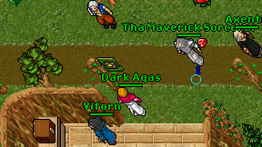 Dark Aqas on screen