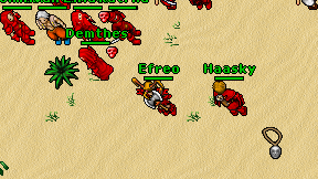 Efreo on screen
