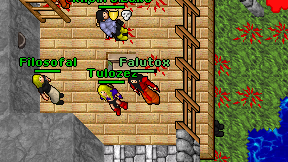 Falutox on screen