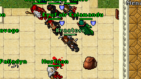Kraatoss on screen