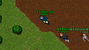 Trageon on screen