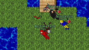 Activated on screen