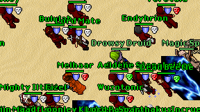 Drowsy Druid on screen