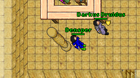 Densper on screen