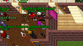Hell-Archer on screen