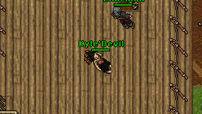 Kyle'Devil on screen