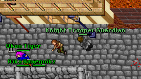 Knight Trooper Guardian on screen