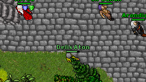 Delis Aton on screen