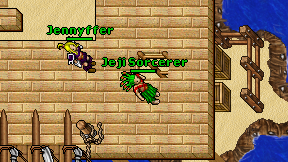 Jeji Sorcerer on screen