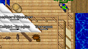 Garegon on screen