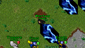 Wertyw on screen