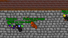 Fisken orange on screen