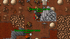 Swordo Laris on screen