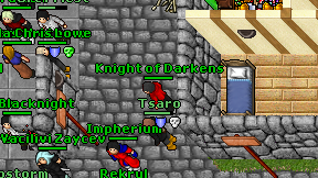 Knight of Darkens on screen