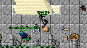 Gurge on screen