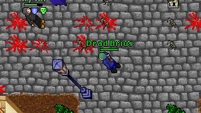 Drad Brius on screen